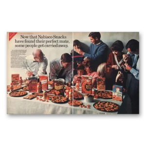 1967 Nabisco Print Ad | Some People Get Carried Away
