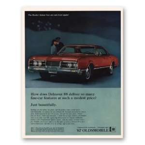 1967 Oldsmobile Print Ad | Just Beautifully