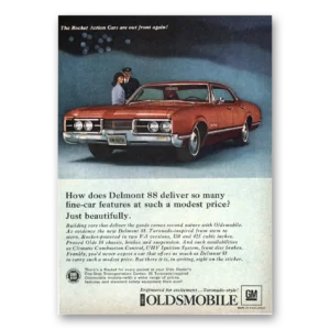 1967 Oldsmobile Delta 88 Print Ad | Delmont 88