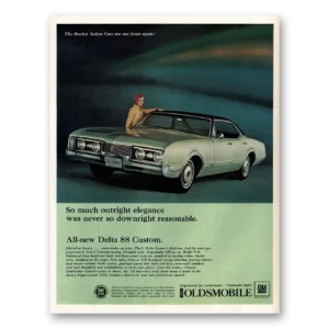 1967 Oldsmobile Delta 88 Print Ad | Outright Elegance