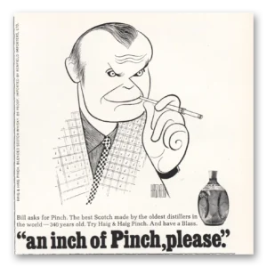 1967 Pinch Scotch Print Ad | Bob Asks For Pinch