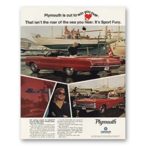 1967 Plymouth Fury Print Ad | Out Win