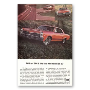 1967 Pontiac LeMans Print Ad | Ohc6