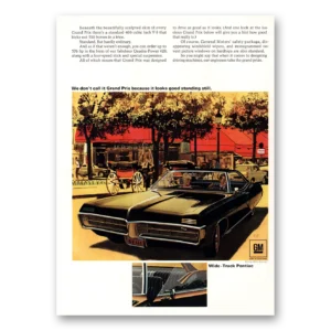 1967 Pontiac Grand Prix Print Ad | Standing Still