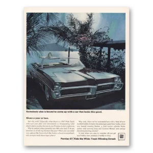 1967 Pontiac Wide Track Print Ad | Wide Track