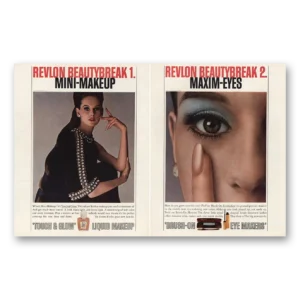 1967 Revlon Beautybreak Print Ad | Maxim Eyes