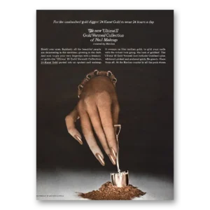 1967 Ultima II Print Ad | Gold Vermeil Collection