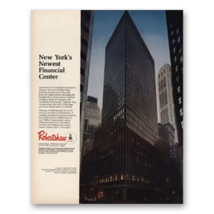 1967 Robertshaw Print Ad | New York Financial Center