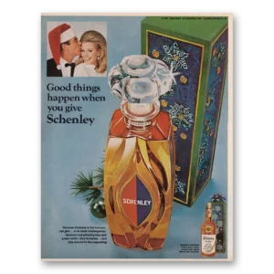 1967 Schenley Whiskey Print Ad | Good Things