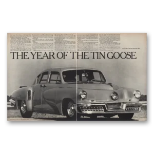 1967 Seagrams Print Ad | The Year Of The Tin Goose
