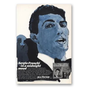 1967 RCA Victor Print Ad | Sergio Franchi