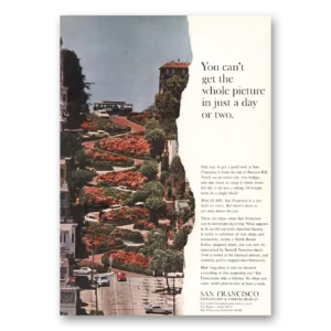 1967 San Francisco California Print Ad | Whole Picture