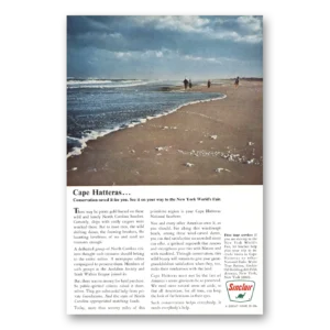 1967 Sinclair Print Ad | Cape Hatteras