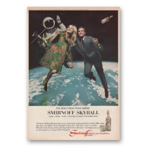 1967 Smirnoff Vodka Print Ad | Skyball