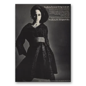 1967 Swakara Print Ad | Living Is An Art