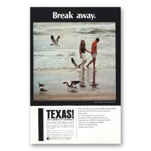 1967 Texas Print Ad | Break Away