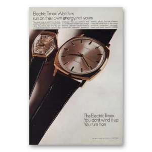 1967 Timex Watch Print Ad | Own Energy