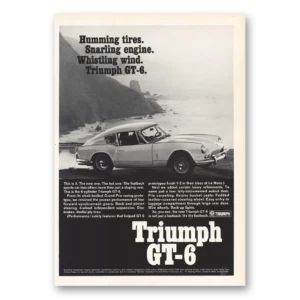 1967 Triumph Print Ad | Humming Tires