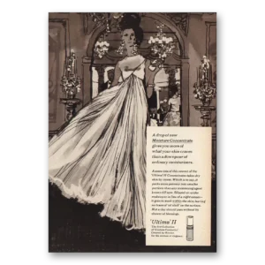 1967 Ultima II Print Ad | Drop Of Moisture Concentrate