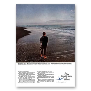 1967 United Airlines Print Ad | Mike Larkin
