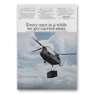 1967 Remington Rand Univac Print Ad | Get Carried Away