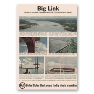1967 United States Steel Print Ad | Big Link