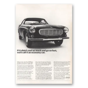 1967 Volvo Print Ad | Go So Fast