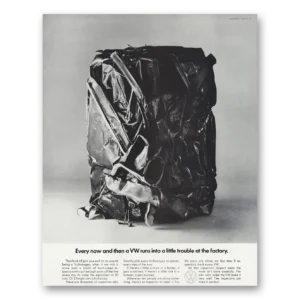 1967 Volkswagen Print Ad | Little Trouble