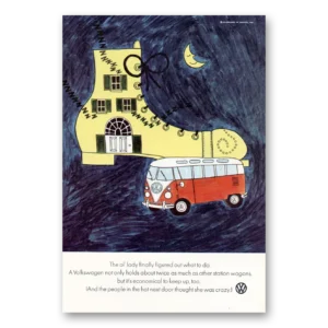 1967 Volkswagen Station Wagon Print Ad | Figured Out