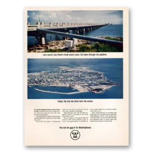 1967 Westinghouse Print Ad | Key West