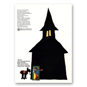 1967 Western Electric Print Ad | Colonial