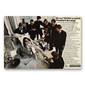 1968 Alcoa Print Ad | Wrap President