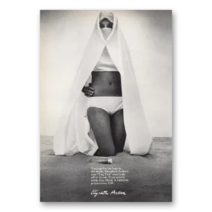 1968 Elizabeth Arden Print Ad | Tan Legs