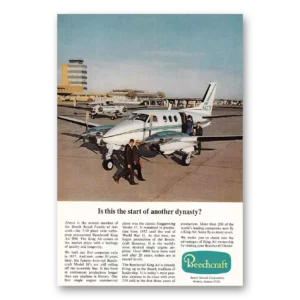 1968 Beechcraft King Air Print Ad | B90