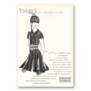 1968 Bergdorf Goodman Print Ad | Bigi