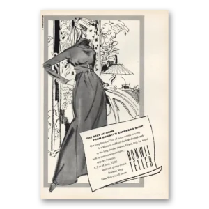 1968 Bonwit Teller Print Ad | Espresso Shop