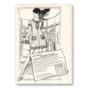 1968 Bonwit Teller Print Ad | Courreges Boutique