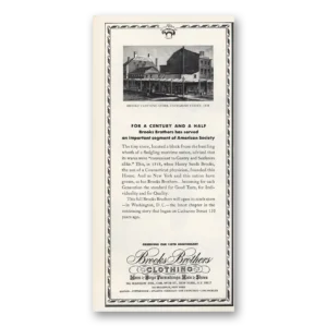 1968 Brooks Brothers Print Ad | Century And Half