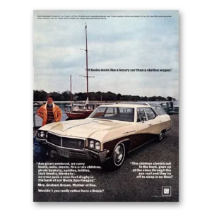 1967 Buick Sportwagon Print Ad | Luxury Car