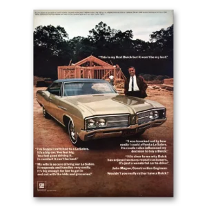 1967 Buick LeSabre Print Ad | First Buick