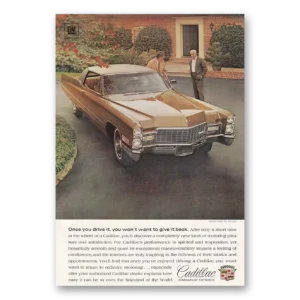 1968 Cadillac Print Ad | You Drive