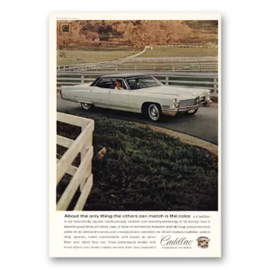 1968 Cadillac Print Ad | Can Match