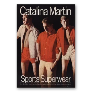 1968 Catalina Martin Superwear Print Ad | Superwear
