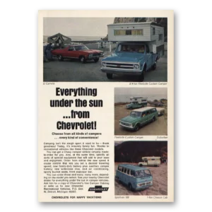 1968 Chevrolet Print Ad | Everything Under The Sun