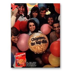 1968 Nabisco Chipsters Print Ad | Hip Chip