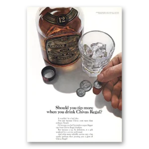 1968 Chivas Regal Print Ad | Tip More