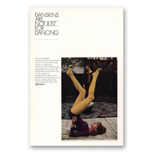 1968 Danskins Print Ad | Isogenics
