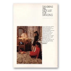 1968 Danskins Print Ad | Higher Indoor Education