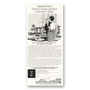 1968 Delaporte Point Print Ad | Nassau Condominium Village