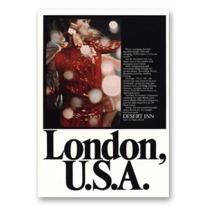 1968 Desert Inn Print Ad | Jackie Barnett